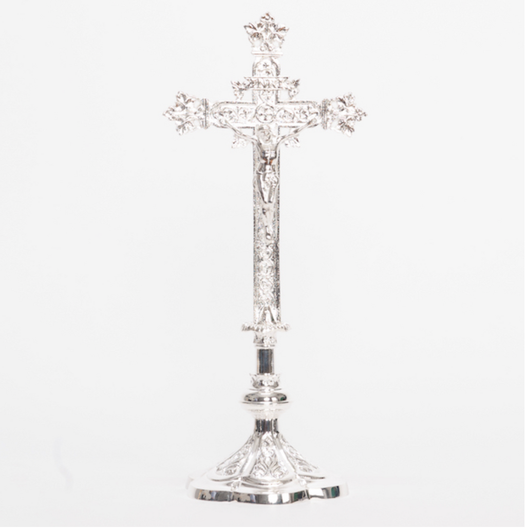 H-44DCAC Double Sided Altar Crucifix Fynders Keepers