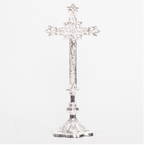 H-44 Scalloped Crucifix