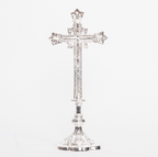 H-44 Scalloped Crucifix