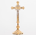 H-44 Scalloped Crucifix