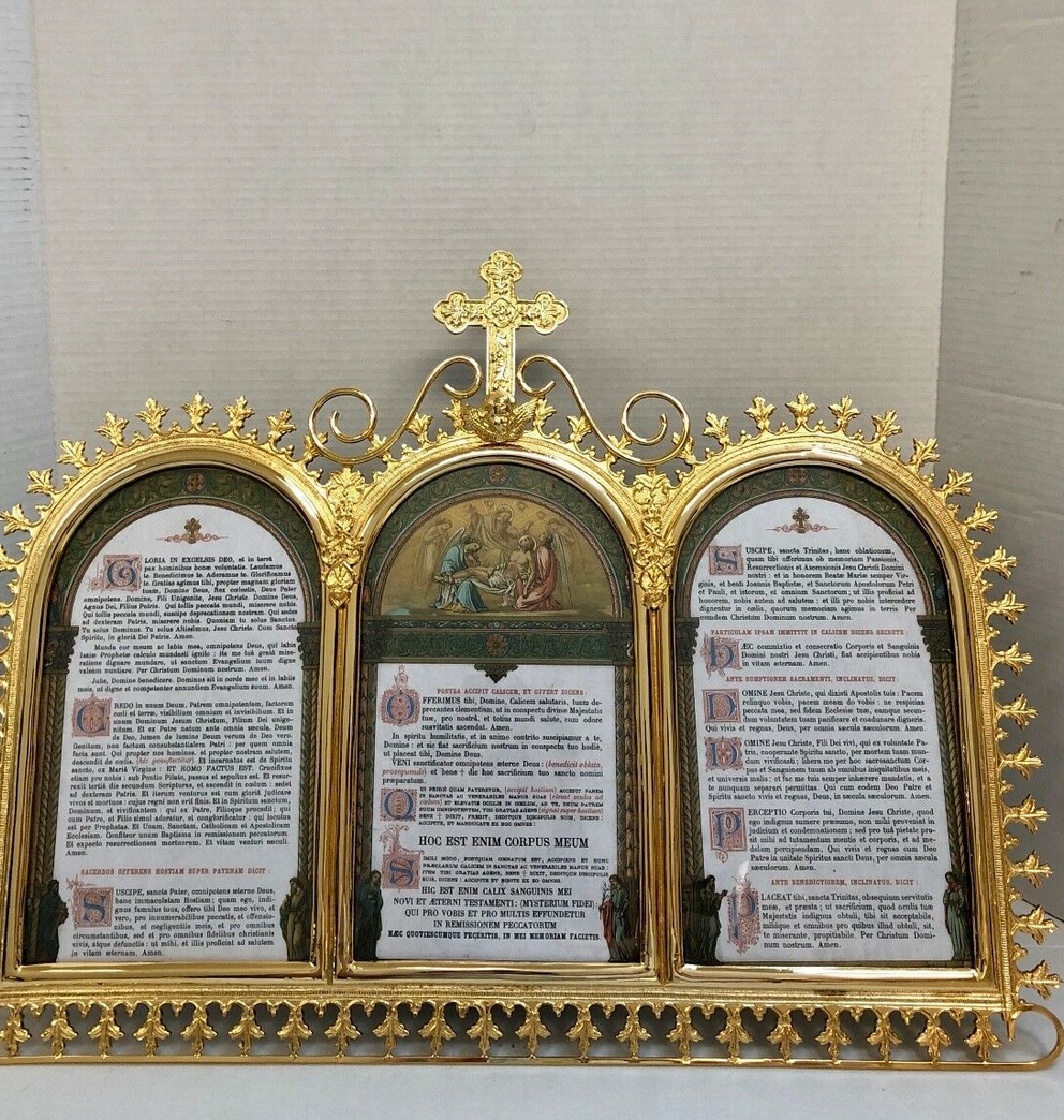 H-115 New Roman Altar Cards