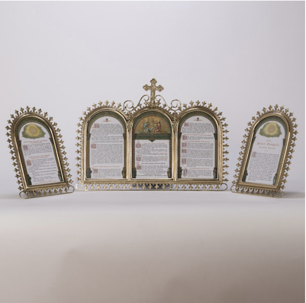 H-115 New Roman Altar Cards
