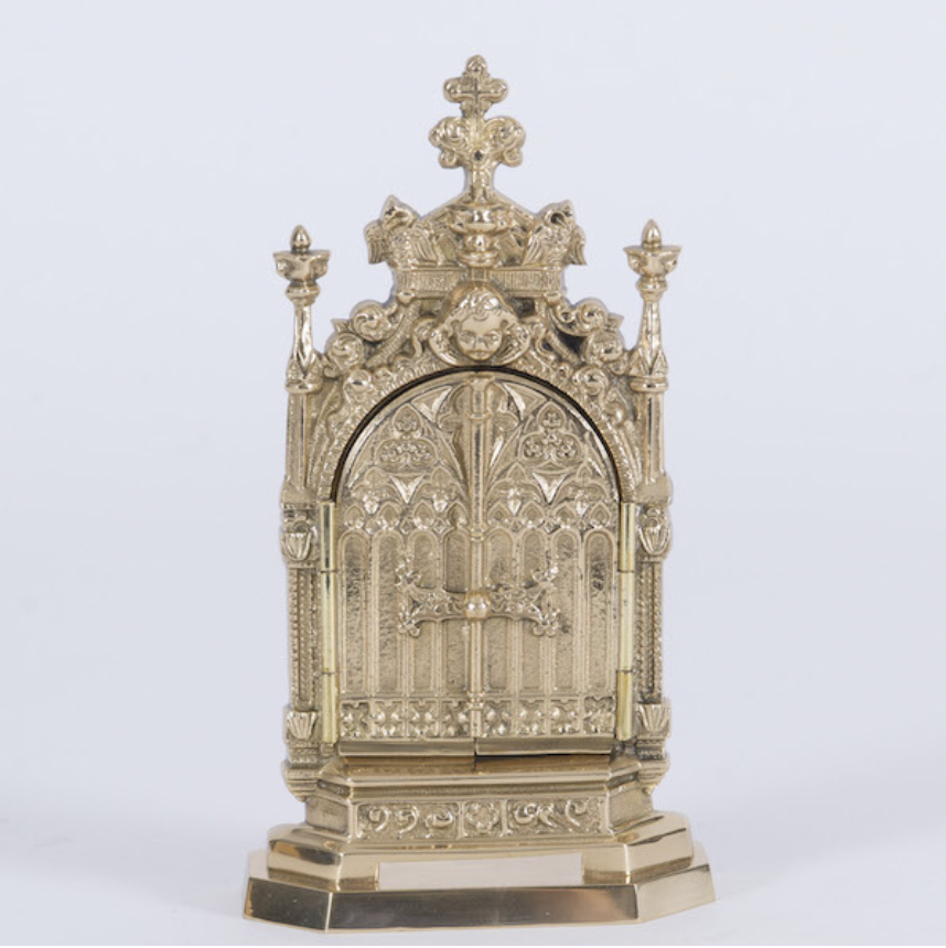 H-46 Gothic Triptych Reliquary