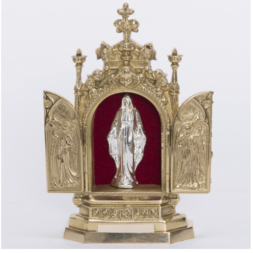 H-46 Gothic Triptych Reliquary