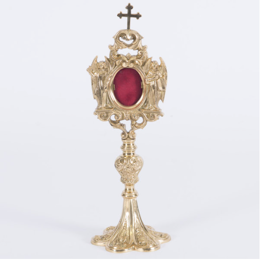 H-1 Scalloped Reliquary 12.75"