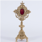 h-9 BRASS Reliquary