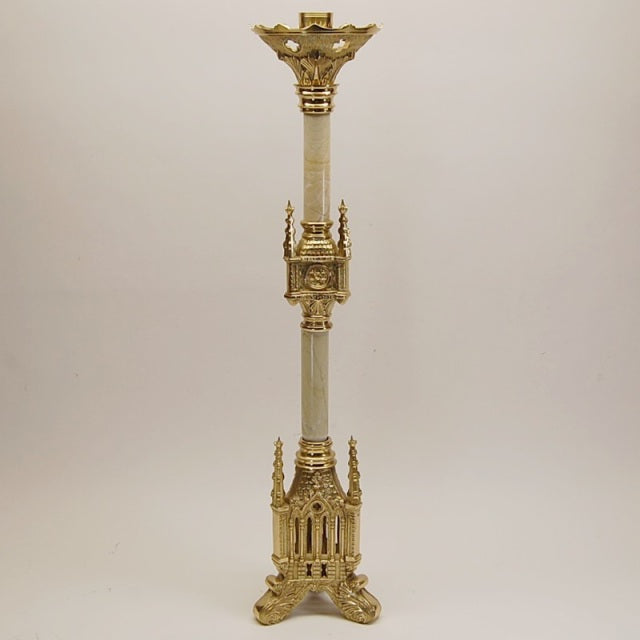 H-123 Gothic Candlestick 19"