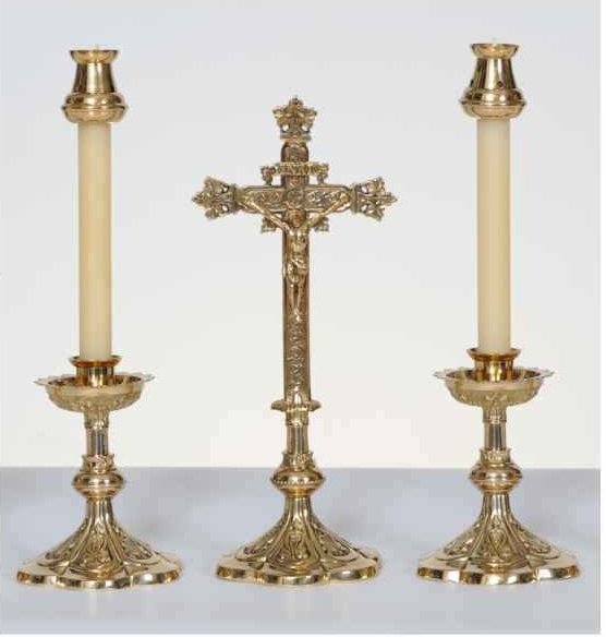 H-44 b Small Candlesticks 5.5"