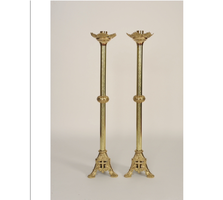H-186 43" Gothic Candlesticks