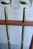 H-311 Set of 6 Torches with Wood Stand Fynders Keepers