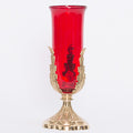 H-86-44 Sanctuary Lamp and Globe 8" ht Fynders Keepers