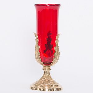 h-86-44 Sanctuary Lamp and Globe 8" ht