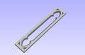 Gothic Double Sided Knewl Post Panel/Panel Cap End Set 2- Termination Panel Fynders Keepers