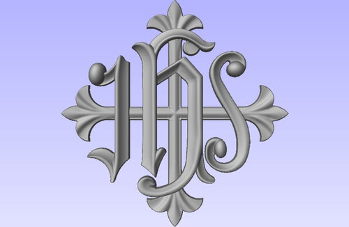 10" IHS WOOD CARVED Fynders Keepers