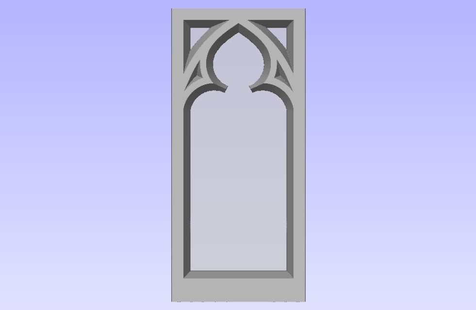 Gothic Single Lancet Panel 3
