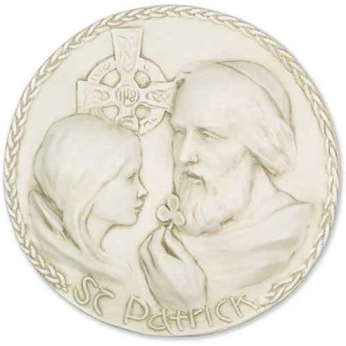St Patrick Altar panel or wall plaque