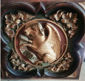 Four Evangelists Relief Carvings Fynders Keepers