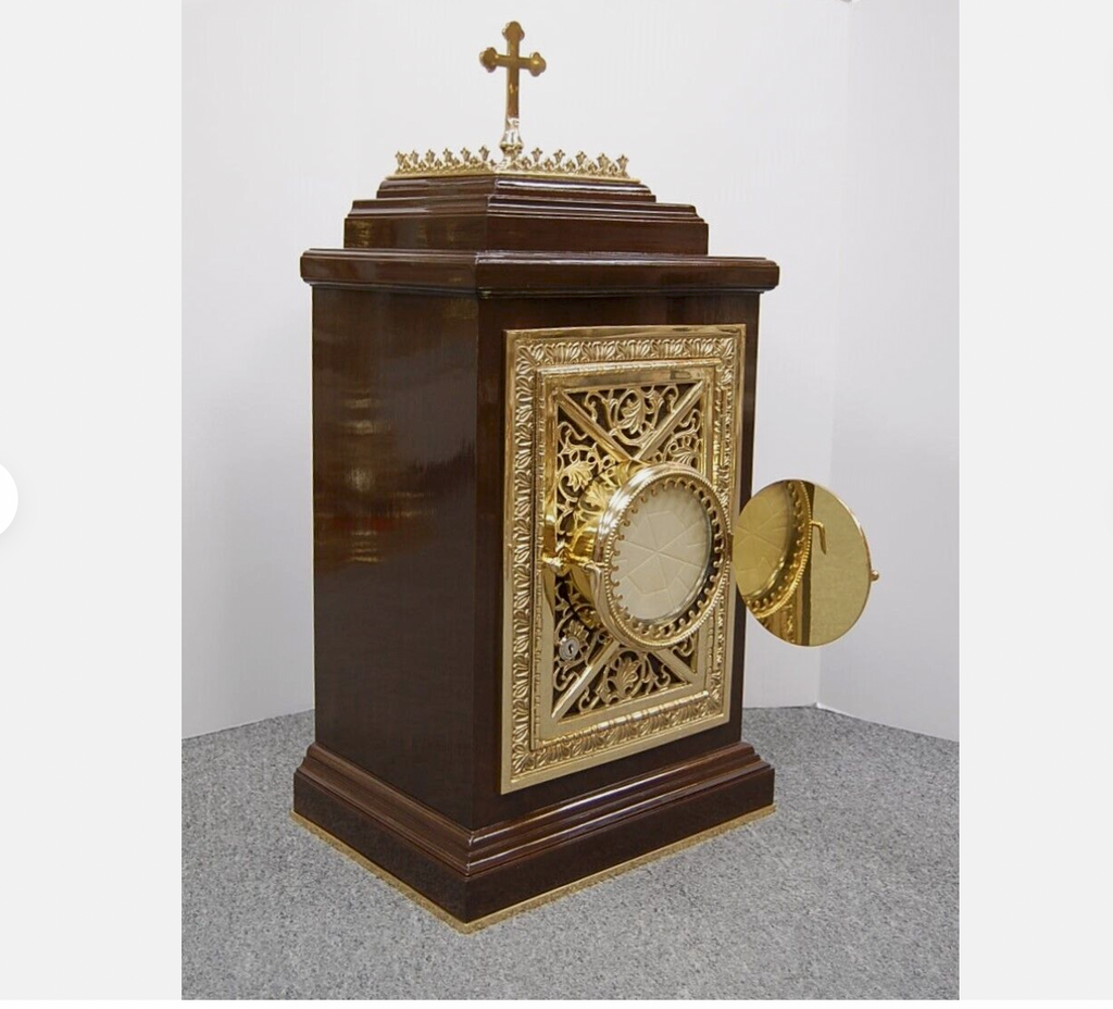 H-253 Large Host Monstrance Tabernacle Fynders Keepers