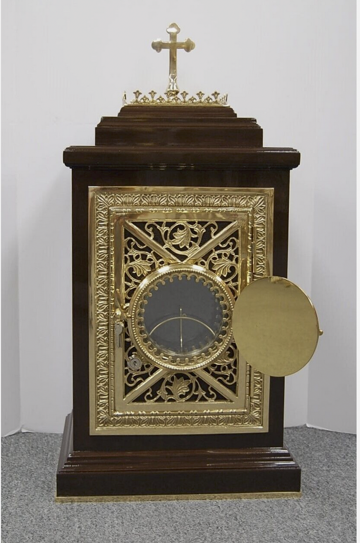 H-253 Large Host Monstrance Tabernacle Fynders Keepers