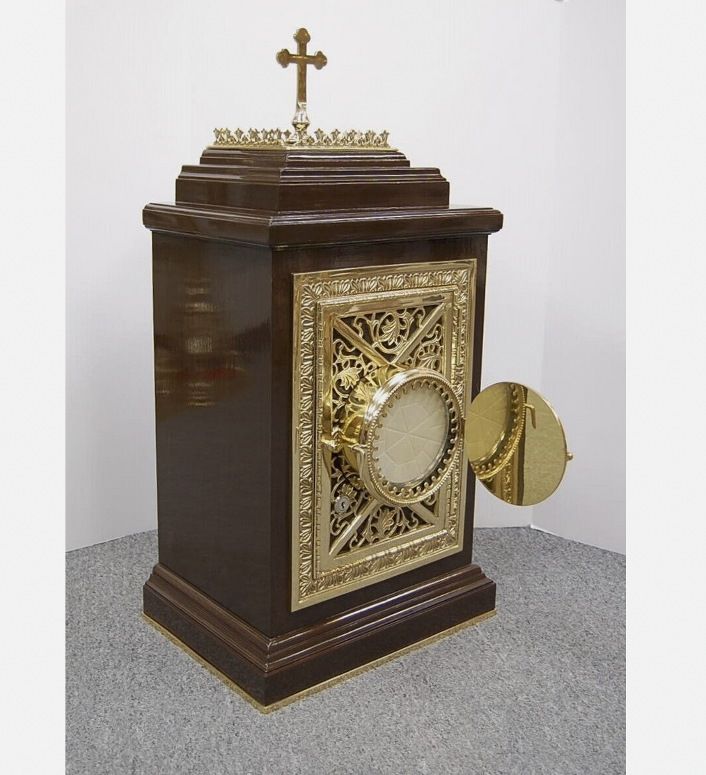 H-253 Large Host Monstrance Tabernacle Fynders Keepers