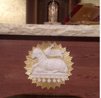 Carved Lamb w/ Rays 20" new