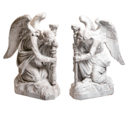 35" Bergama Angels w/ Torches X25850