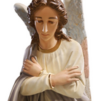 Large Kneeling Adoring Angel Set.