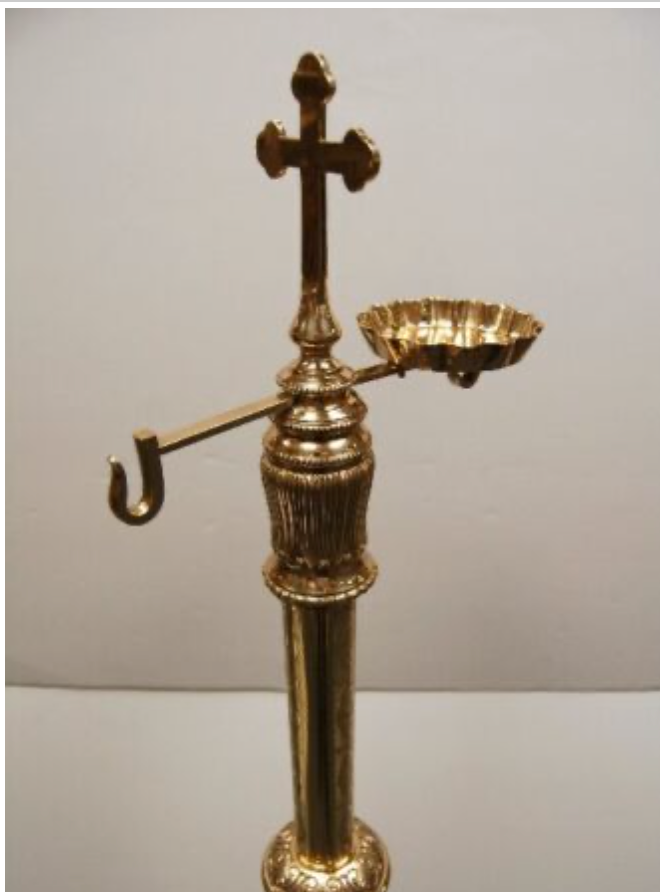 H-219 French Gothic Censer Stand