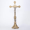 H-126 Altar Cross w/ figures 37.5" Fynders Keepers