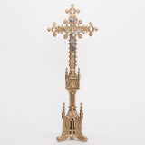 H-118 Gothic Altar Crucifix 23.25