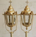 H-130 PROCESSIONAL TORCH set  (6 included with stand)