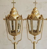 H-130 PROCESSIONAL TORCH set  (6 included with stand)