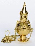 H-92 Chapel Style Censer Gothic