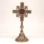 H-72  Cross Reliquary 12.5"