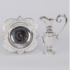 H-158 LAVABO EWER and BASIN High Polish