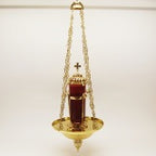 H-165 Roman Sanctuary Lamp + Globe