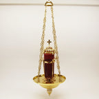 H-165 Roman Sanctuary Lamp + Globe