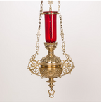 H-82 Roman Sanctuary Lamp + Globe