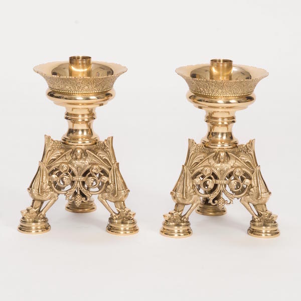 H-283 Candlesticks 11"