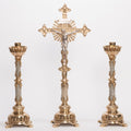 H-108 Marble Stem Candlestick Fynders Keepers