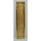 H-366 Gothic Push Plate LARGE