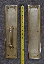 H-366 Gothic Push Plate LARGE