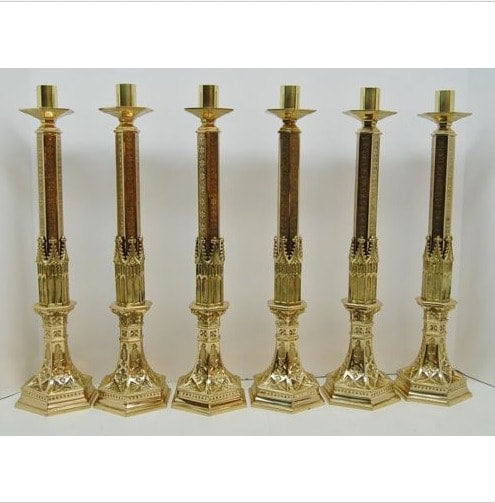 H-343 Gothic Candlestick