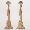h-132 Gothic Candlestick 31" Fynders Keepers