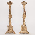 h-132 Gothic Candlestick 31" Fynders Keepers