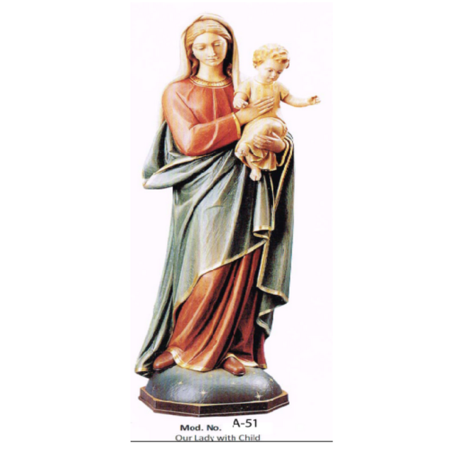 Our Lady and Child AH8 5ft