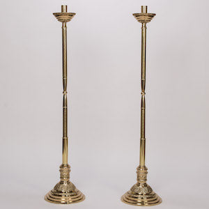 H-98SPAL Processional Candlestick w Base