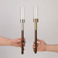 H-308S Brass Large Acolyte Candlestick Fynders Keepers
