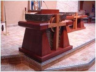 Contemporary Altar Sanctuary set. 3566