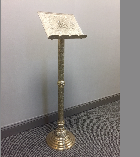 H-699 Lectern in Solid Brass
